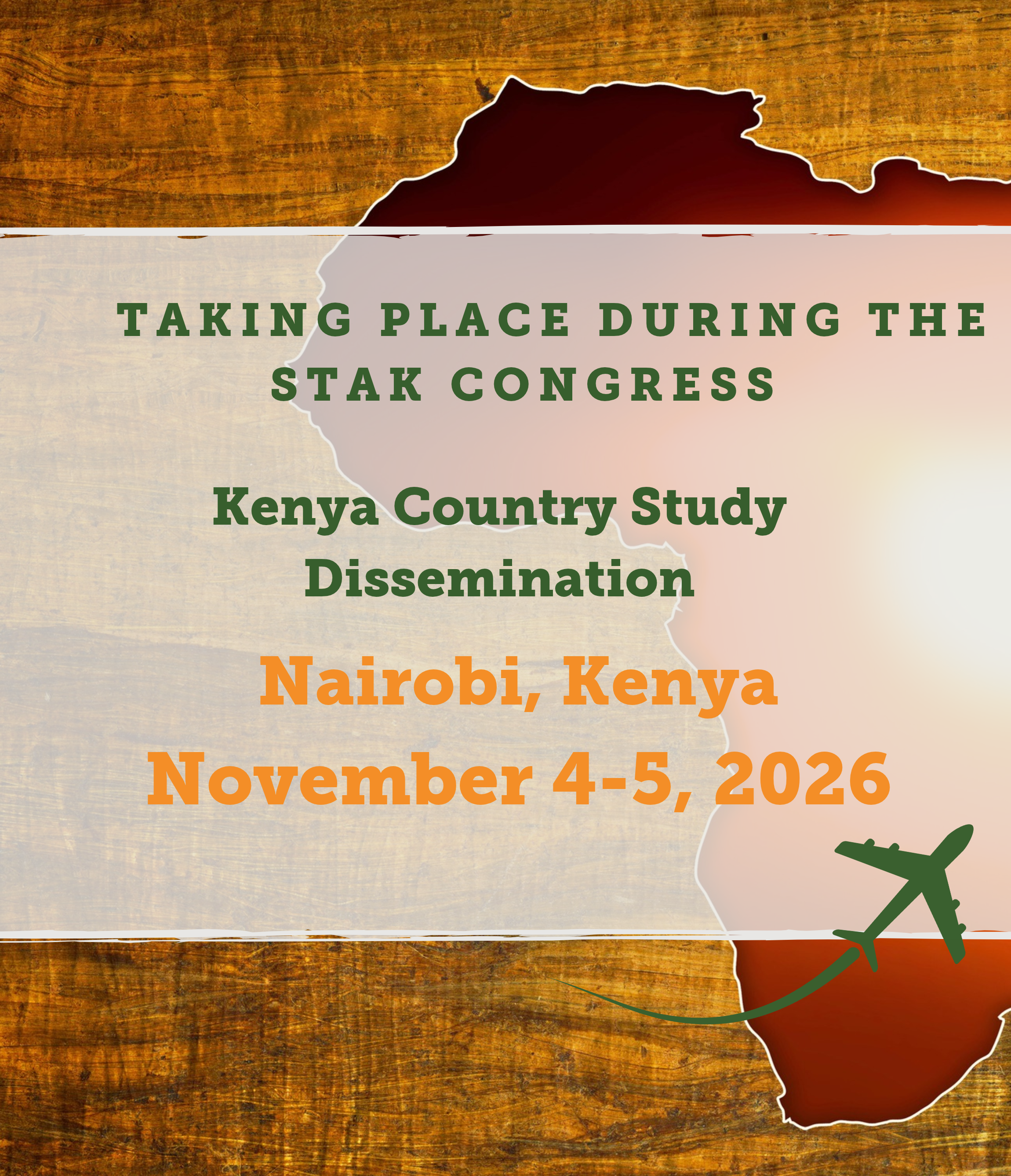 Kenya Country Study Dissemination and STAK Congress Attendance